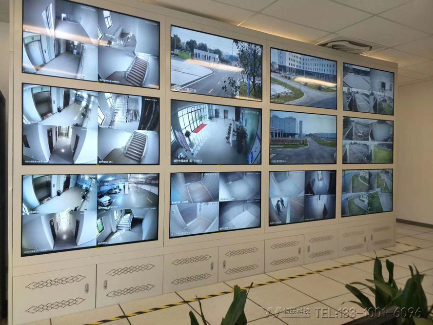 柳地区高清视频监控拼接屏安装
